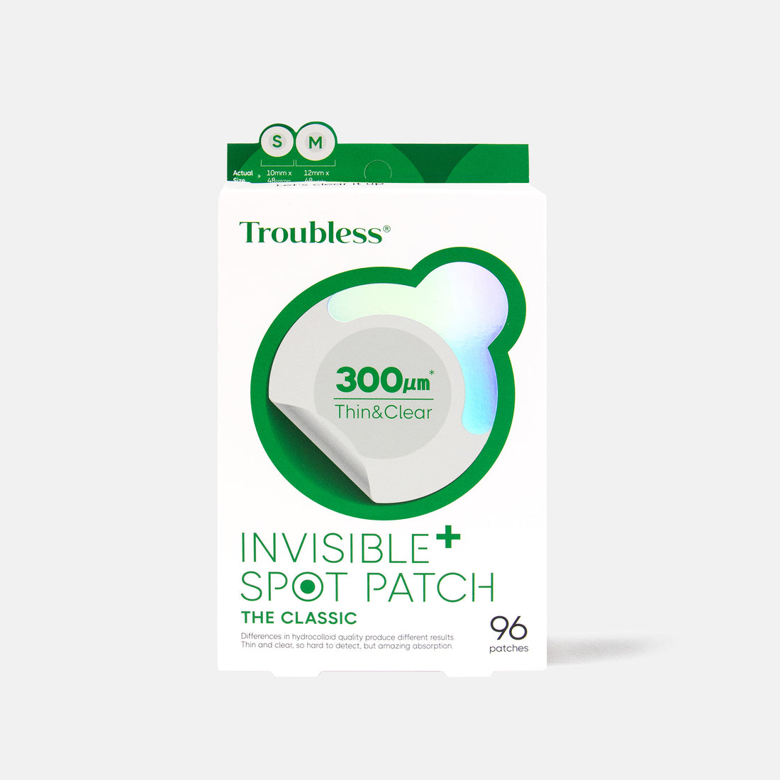 Troubless | The Classic Invisible Spot Patch