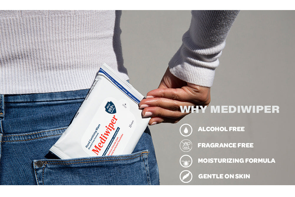Mediwiper | Hand Sanitizing Wipes (10 ct x 200 packs)