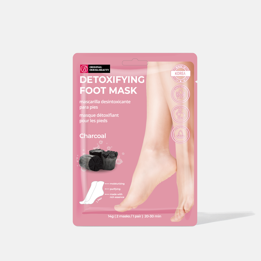 Original Derma Beauty | Detoxifying Foot Mask