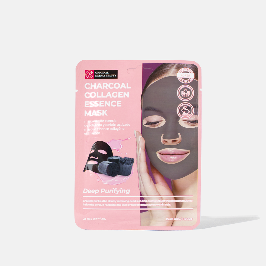 Original Derma Beauty | Charcoal Collagen Essence Mask