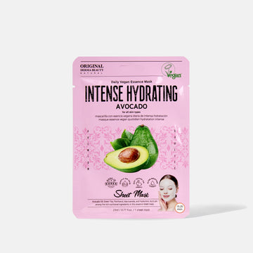 Original Derma Beauty | Daily Vegan Intense Hydrating Essence Mask 'Avocado'
