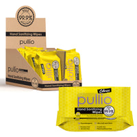 Pullio | 20 Count Citrus Hand Sanitizer Wet Wipes