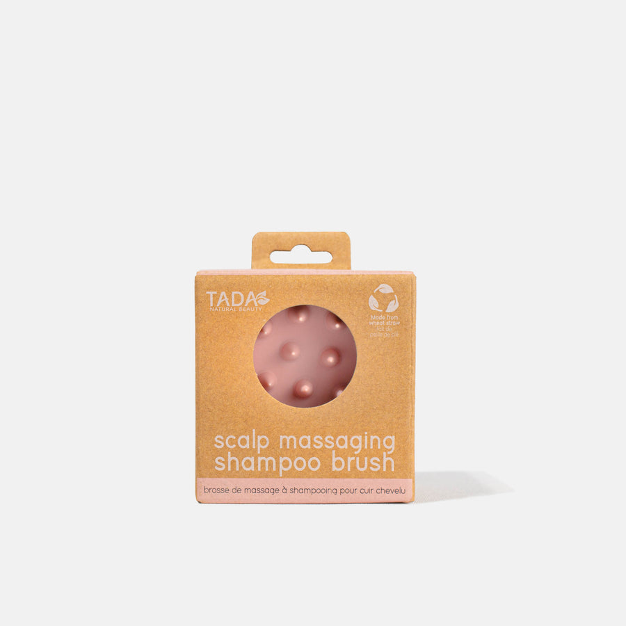 TADA Natural Beauty | Pink Scalp Massaging Shampoo Brush