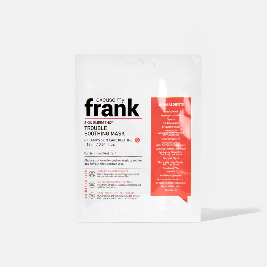 Excuse My Frank | Trouble Soothing Mask