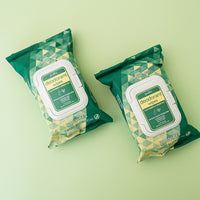 Pullio | 30 Count Cucumber and Green Tea Deodorant Wipes